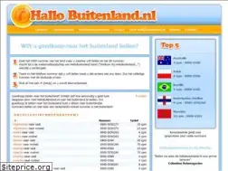 Sites similar to hallobuitenland.nl