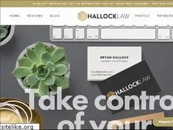 Sites similar to hallocklaw.com