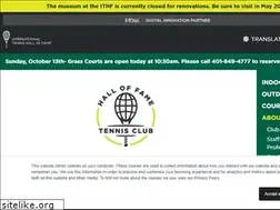 Sites similar to halloffametennisclub.com