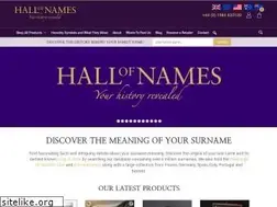 Sites similar to hallofnames.org.uk