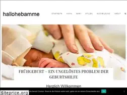 Sites similar to hallohebamme.de