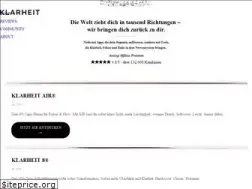 Sites similar to halloklarheit.de