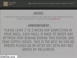 Sites similar to halloweenskulls.com