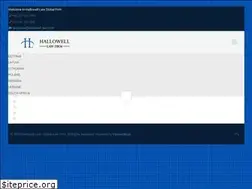 Sites similar to hallowell-law.com