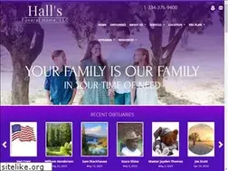 Sites similar to hallsfuneralhome.org