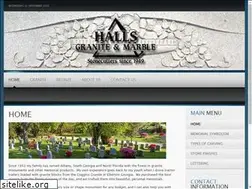 Sites similar to hallsgranite.com