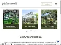 Sites similar to hallsgreenhousesbc.com