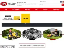 Sites similar to hallspowerequipment.com