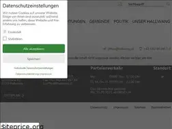 Sites similar to hallwang.at