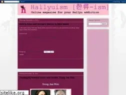 Sites similar to hallyuism.blogspot.com