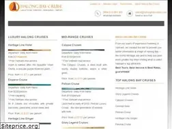 Sites similar to halongbaycruise.com