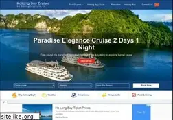 Sites similar to halongbaycruise.vn