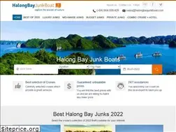 Sites similar to halongbayjunkboat.com