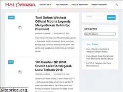 Sites similar to haloponsel.com