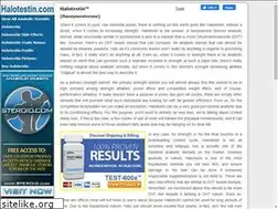 Sites similar to halotestin.com