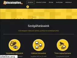 Sites similar to halozatepites.hu