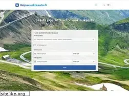 Sites similar to halpavuokraauto.fi