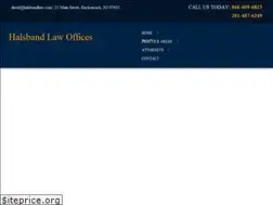 Sites similar to halsbandlaw.com