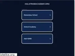 Sites similar to halstromacademy.org