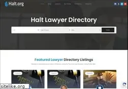Sites similar to halt.org