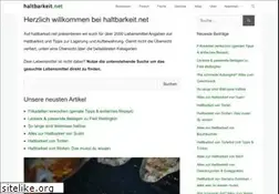 Sites similar to haltbarkeit.net