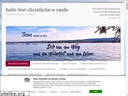 Sites similar to halte-fest-christliche-e-cards.de