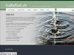 Sites similar to haltefest.ch