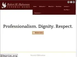 Sites similar to halversonfuneralhome.com