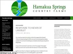 Sites similar to hamakuasprings.com