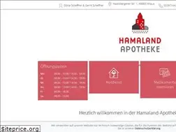 Sites similar to hamaland-apo.de