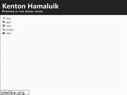 Sites similar to hamaluik.com