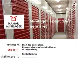 Sites similar to hamar-minilager.no