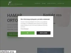 Sites similar to hamarortopediske.no