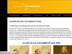 Sites similar to hamburger-gitarrentage.de