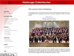 Sites similar to hamburger-oratorienchor.de
