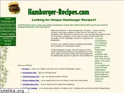 Sites similar to hamburger-recipes.com