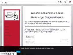 Sites similar to hamburger-singewettstreit.de