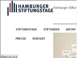 Sites similar to hamburger-stiftungstage.de