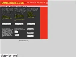 Sites similar to hamburger.co.uk