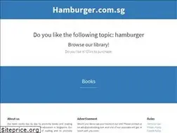 Sites similar to hamburger.com.sg