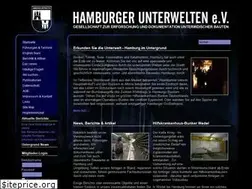 Sites similar to hamburgerunterwelten.de