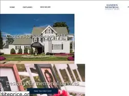 Sites similar to hamdenmemorialfuneralhome.com