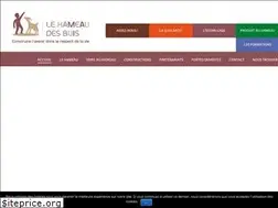 Sites similar to hameaudesbuis.com