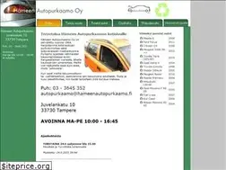 Sites similar to hameenautopurkaamo.fi