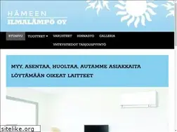 Sites similar to hameenilmalampo.fi