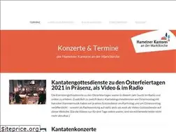 Sites similar to hamelner-kantorei.de