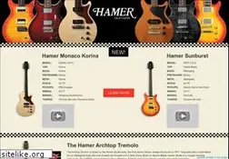 Sites similar to hamerguitars.com