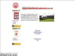 Sites similar to hamiltonacademical.co.uk