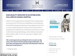 Sites similar to hamiltonanimalhospital.com