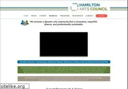 Sites similar to hamiltonartscouncil.ca
